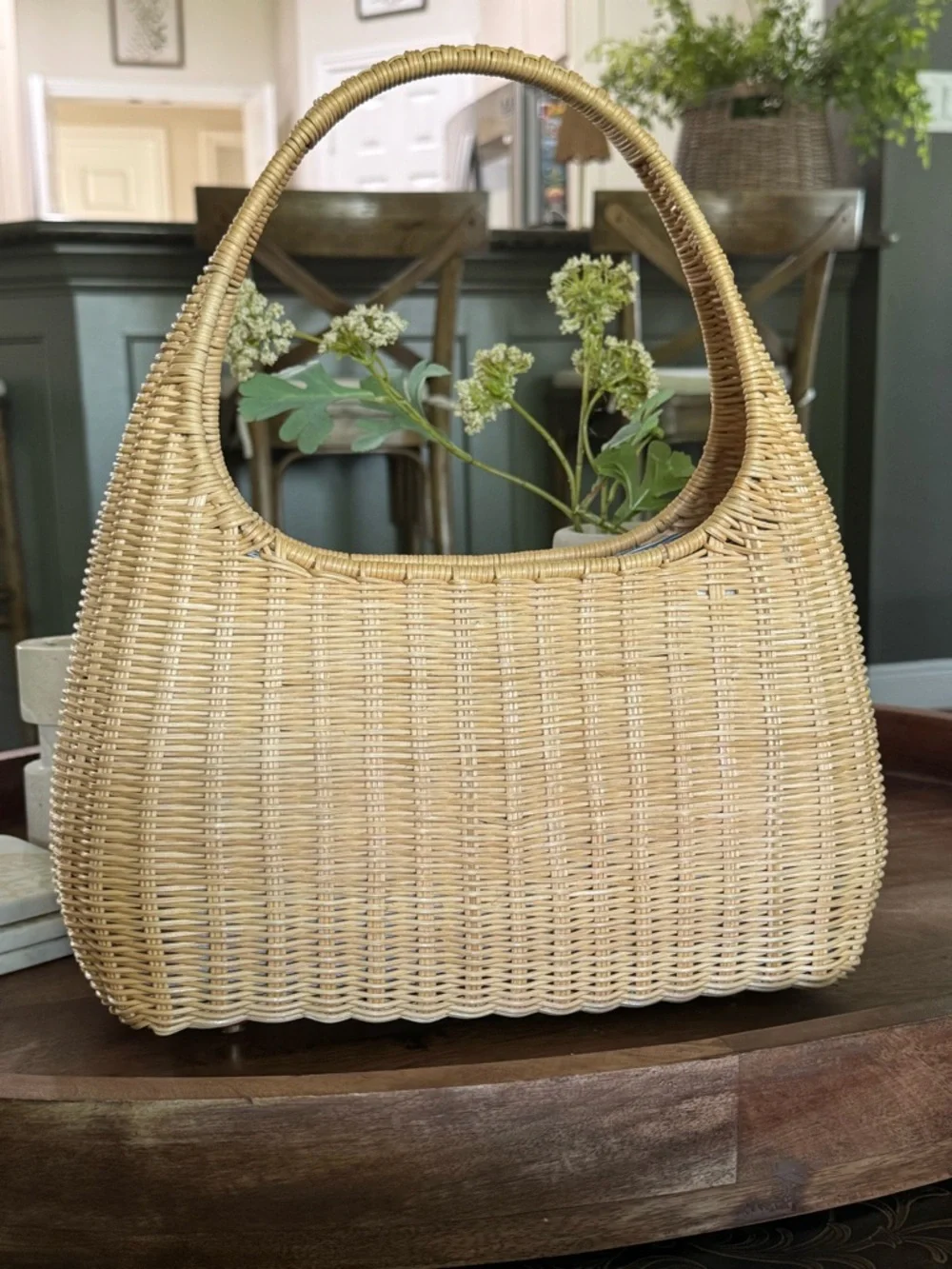 Brand New Santorini Wicker Top Handle - Picture 3 of 8